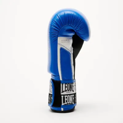 Боксерські рукавички Leone GN208 Iconic Blue 10 унцій (GN208_Blue_10oz)