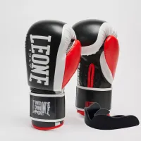 Боксерські рукавички Leone GN333 Logo Wacs Black 12 унцій (GN333_Black_12oz) Боксерські рукавички Leone GN333 Logo Wacs Black 12 унцій (GN333_Black_12oz)