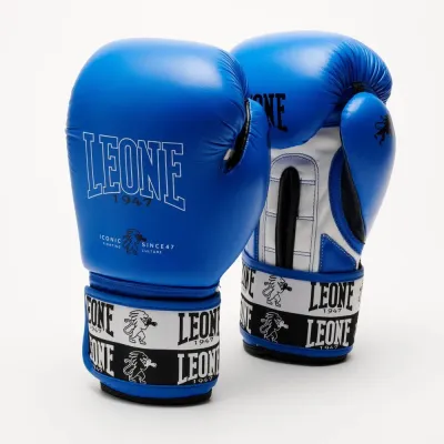 Боксерські рукавички Leone GN208 Iconic Blue 12 унцій (GN208_Blue_12oz) Боксерські рукавички Leone GN208 Iconic Blue 12 унцій (GN208_Blue_12oz)