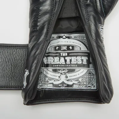 Боксерские перчатки Leone GN111 The Greatest Black 18 унций (GN111_Black_18oz) Боксерские перчатки Leone GN111 The Greatest Black 18 унций (GN111_Black_18oz)