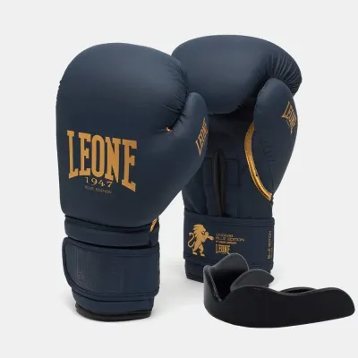 Боксерські рукавички Leone GN059B Blue Edition 10 унцій (GN059B_Blue_10oz)