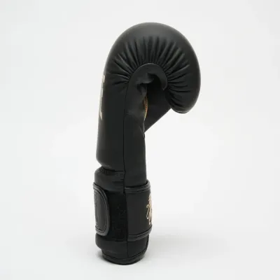 Боксерские перчатки Leone GN059D Black Gold 12 унций (GN059D_Bl/Gold_12oz)