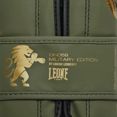 Боксерские перчатки Leone GN059G Military Edition Green 10 унций (GN059G_Green_10oz)