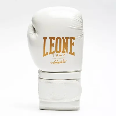 Боксерські рукавички Leone GN059W White Gold 10 унцій (GN059W_White_10oz)