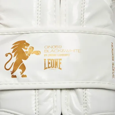 Боксерські рукавички Leone GN059W White Gold 10 унцій (GN059W_White_10oz)