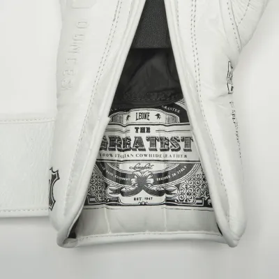 Боксерські рукавички Leone GN111 The Greatest White 10 унцій (GN111_White_10oz)