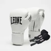 Боксерські рукавички Leone GN111 The Greatest White 12 унцій (GN111_White_12oz) Боксерські рукавички Leone GN111 The Greatest White 12 унцій (GN111_White_12oz)