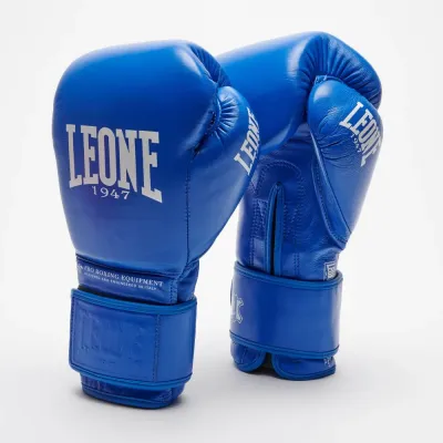 Боксерские перчатки Leone GN111 The Greatest Blue 14 унций (GN111_Blue_14oz)