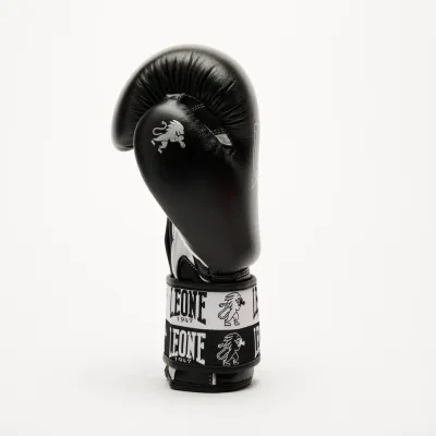 Боксерские перчатки Leone GN208 Iconic Black 14 унций (GN208_Black_14oz)