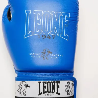 Боксерські рукавички Leone GN208 Iconic Blue 16 унцій (GN208_Blue_16oz)