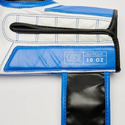 Боксерські рукавички Leone GN208 Iconic Blue 16 унцій (GN208_Blue_16oz)