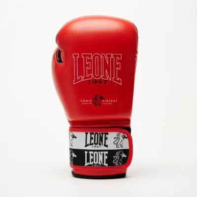 Боксерские перчатки Leone GN208 Iconic Red 16 унций (GN208_Red_16oz) Боксерские перчатки Leone GN208 Iconic Red 16 унций (GN208_Red_16oz)
