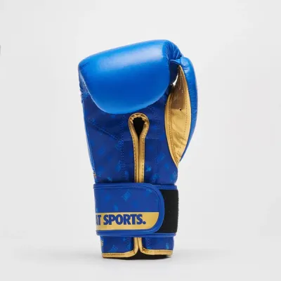 Боксерские перчатки Leone GN220 DNA Blue 16 унций (GN220_Blue_16oz)