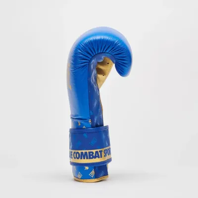 Боксерские перчатки Leone GN220 DNA Blue 16 унций (GN220_Blue_16oz)