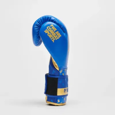 Боксерские перчатки Leone GN220 DNA Blue 16 унций (GN220_Blue_16oz)