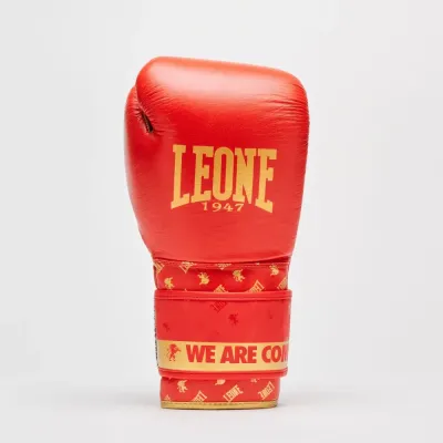 Боксерские перчатки Leone GN220 DNA Red 10 унций (GN220_Red_10oz)
