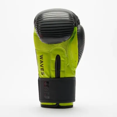 Боксерські рукавички Leone GN313 Waves Black 14 унцій (GN313_Black_14oz) Боксерські рукавички Leone GN313 Waves Black 14 унцій (GN313_Black_14oz)