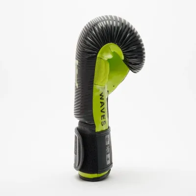 Боксерські рукавички Leone GN313 Waves Black 14 унцій (GN313_Black_14oz) Боксерські рукавички Leone GN313 Waves Black 14 унцій (GN313_Black_14oz)
