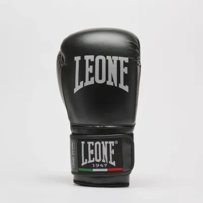 Боксерські рукавички Leone GN383 Thunder Black 10 унцій (GN383_Black_10oz)