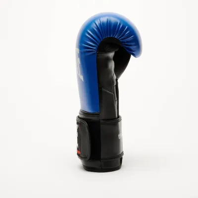 Боксерські рукавички Leone GN383 Thunder Blue 8 унцій (GN383_Blue_8oz)