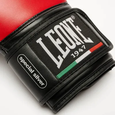 Боксерські рукавички Leone GN383 Thunder Red 8 унцій (GN383_Red_8oz)