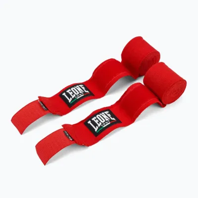 Бінти для боксу Leone AB705 350 см 2 шт Red Бінти для боксу Leone AB705 350 см 2 шт Red
