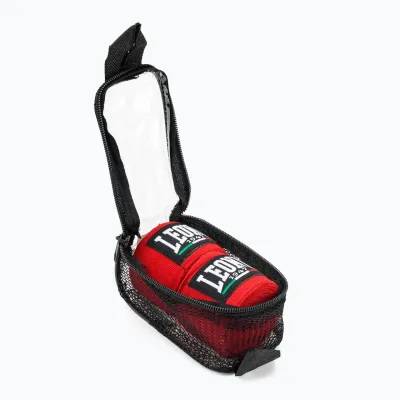 Бінти для боксу Leone AB705 350 см 2 шт Red Бінти для боксу Leone AB705 350 см 2 шт Red