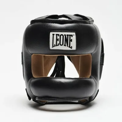 Боксерский шлем Leone CS425 Black M Боксерский шлем Leone CS425 Black M