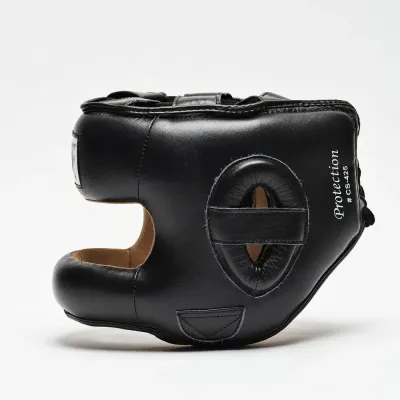 Боксерский шлем Leone CS425 Black M Боксерский шлем Leone CS425 Black M
