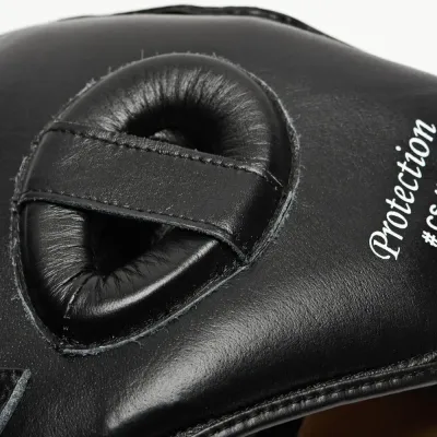 Боксерский шлем Leone CS425 Black M Боксерский шлем Leone CS425 Black M