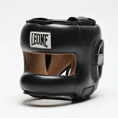 Боксерский шлем Leone CS425 Black M Боксерский шлем Leone CS425 Black M