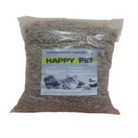 Гигиенический древесный наполнитель для туалета животных AGRO-V Happy Pet 5 кг (1608) Гигиенический древесный наполнитель для туалета животных AGRO-V Happy Pet 5 кг (1608)