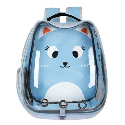 Рюкзак для перенесення домашніх тварин CosmoPet CP-103 40х28х34 см Блакитний (3_06529) Рюкзак для перенесення домашніх тварин CosmoPet CP-103 40х28х34 см Блакитний (3_06529)