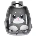 Рюкзак для переноски домашних питомцев CosmoPet CP-103 40х28х34 см Серый (3_06530)