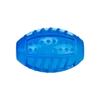 Игрушка Papillon Мяч для регби с ТПГ для собак охлаждающий 10 см Синий Игрушка Papillon Мяч для регби с ТПГ для собак охлаждающий 10 см Синий