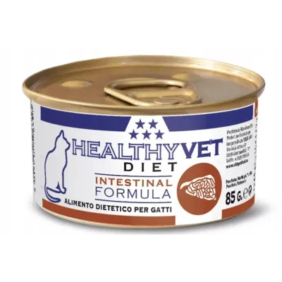 Влажный корм Kippy Healthy Vet Diet для взрослых кошек Intestinal Formula в виде паштета 85 г