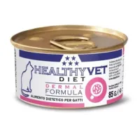 Влажный корм Kippy Healthy Vet Diet Dermal Formula для взрослых кошек в виде паштета 85 г