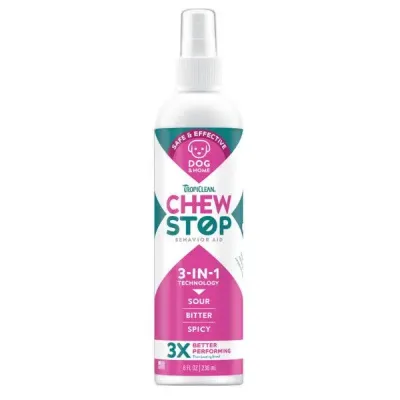 Спрей Tropiclean от погрызов 3в1 Chew Stop для собак 236 мл