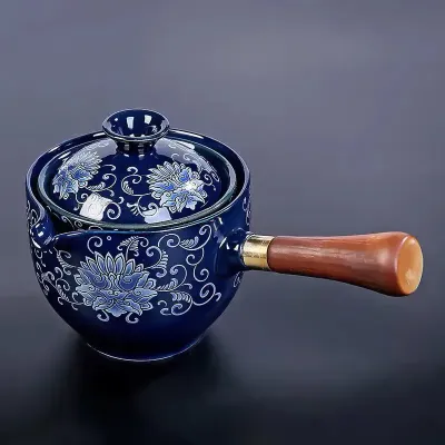 Дорожный чайный набор Lesko 6 предметов Синий (13639-86580)