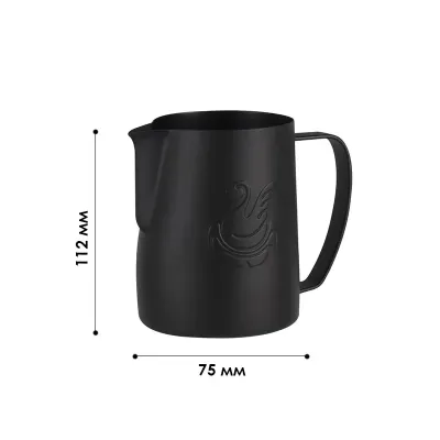 Питчер для молока JibbiJug 0.6 л Black Matt (13458-86710)