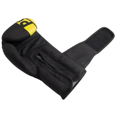Боксерські рукавички PowerPlay 3086 Matt Challenger 12 унцій Чорно-жовтий (PP_3086_12oz_Bl/Yellow) Боксерські рукавички PowerPlay 3086 Matt Challenger 12 унцій Чорно-жовтий (PP_3086_12oz_Bl/Yellow)