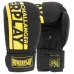 Боксерські рукавички PowerPlay 3086 Matt Challenger 12 унцій Чорно-жовтий (PP_3086_12oz_Bl/Yellow)