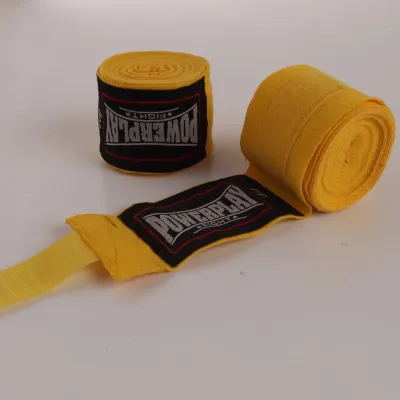 Бинты для бокса PowerPlay 3047 Lycra 400 см 2 шт Желтый Бинты для бокса PowerPlay 3047 Lycra 400 см 2 шт Желтый