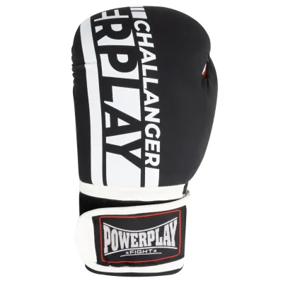 Боксерские перчатки PowerPlay 3086 Matt Challenger 12 унций Черно-белый (PP_3086_12oz_Bl/White) Боксерские перчатки PowerPlay 3086 Matt Challenger 12 унций Черно-белый (PP_3086_12oz_Bl/White)