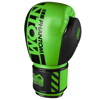 Боксерські рукавички Phantom Apex Neon 14 унцій Green (PHBG2883-14)