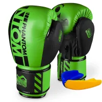 Боксерські рукавички Phantom Apex Neon 14 унцій Green (PHBG2883-14)