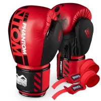 Боксерські рукавички Phantom Apex 10 унцій Red (PHBG2729-10) Боксерські рукавички Phantom Apex 10 унцій Red (PHBG2729-10)
