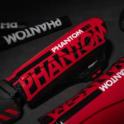Захист гомілки та стопи Phantom Apex Striking Red S/M (PHSG2730-SM)