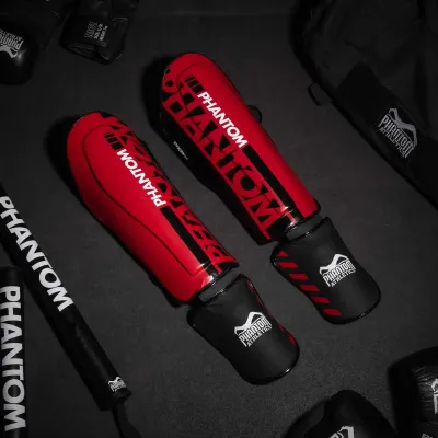 Захист гомілки та стопи Phantom Apex Striking Red S/M (PHSG2730-SM)