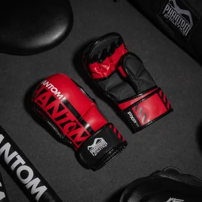 Рукавички для ММА Phantom Apex L/XL Red (PHMMAG2728-LXL)